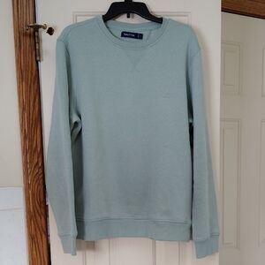 Nautica Men's Light Green Crewneck Sweatshirt